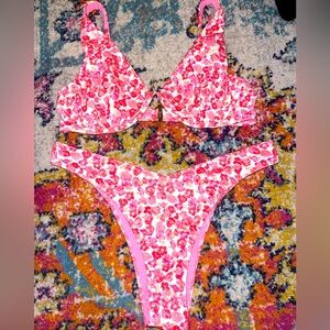 Floral bikin set from hollister